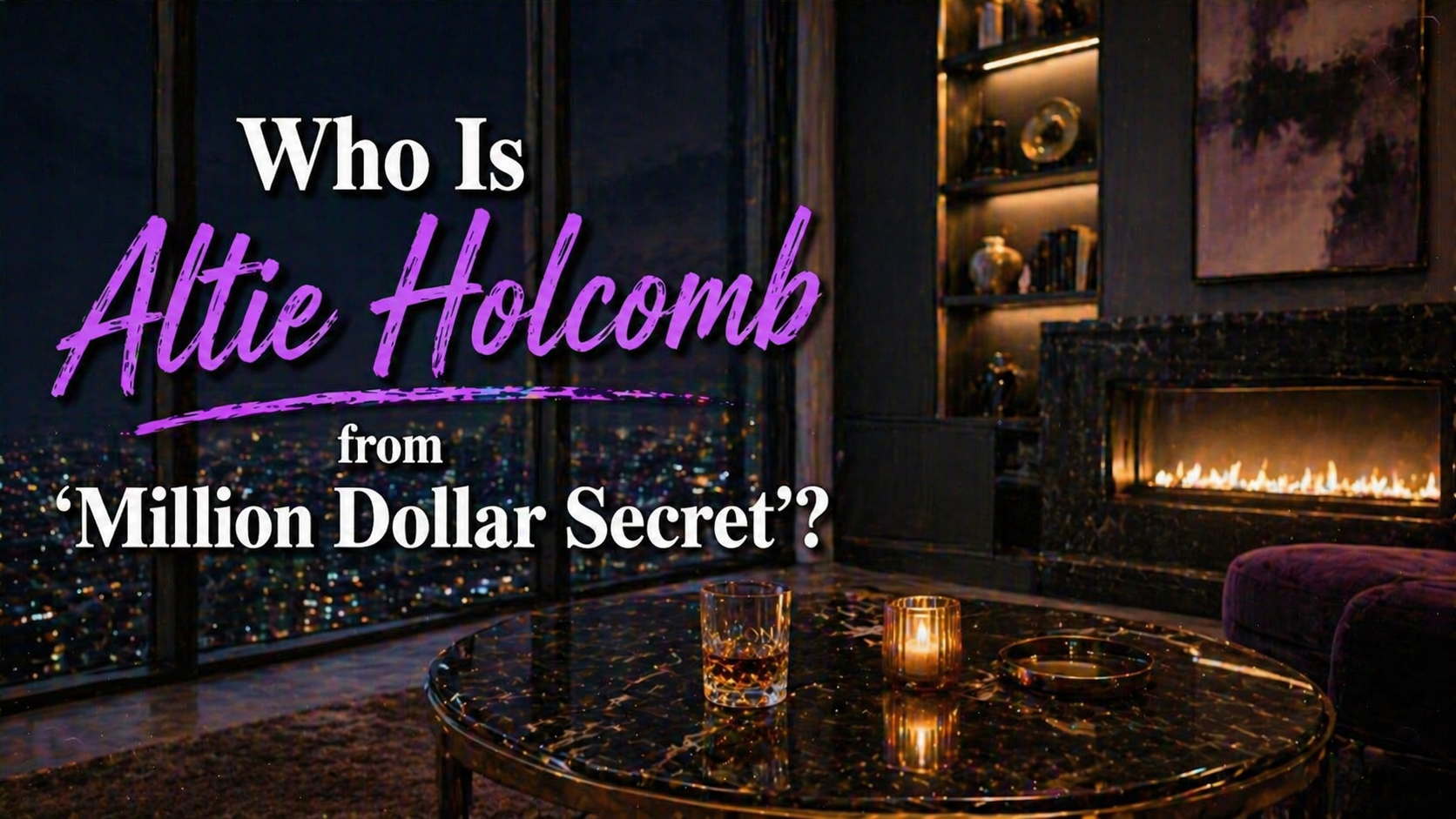 Altie Holcomb, Million Dollar Secret