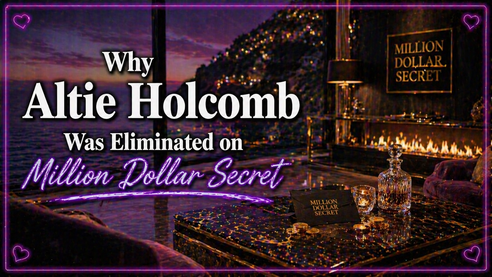 Why Altie Holcomb Was Eliminated From Million Dollar Secret