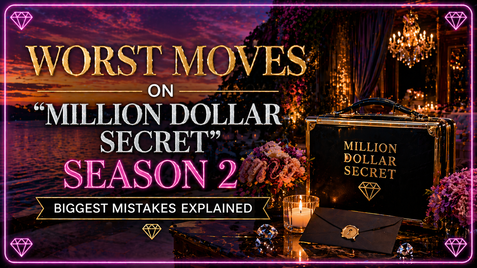 Worst Moves on “Million Dollar Secret” Season 2: The Mistakes That Cost Them the Game