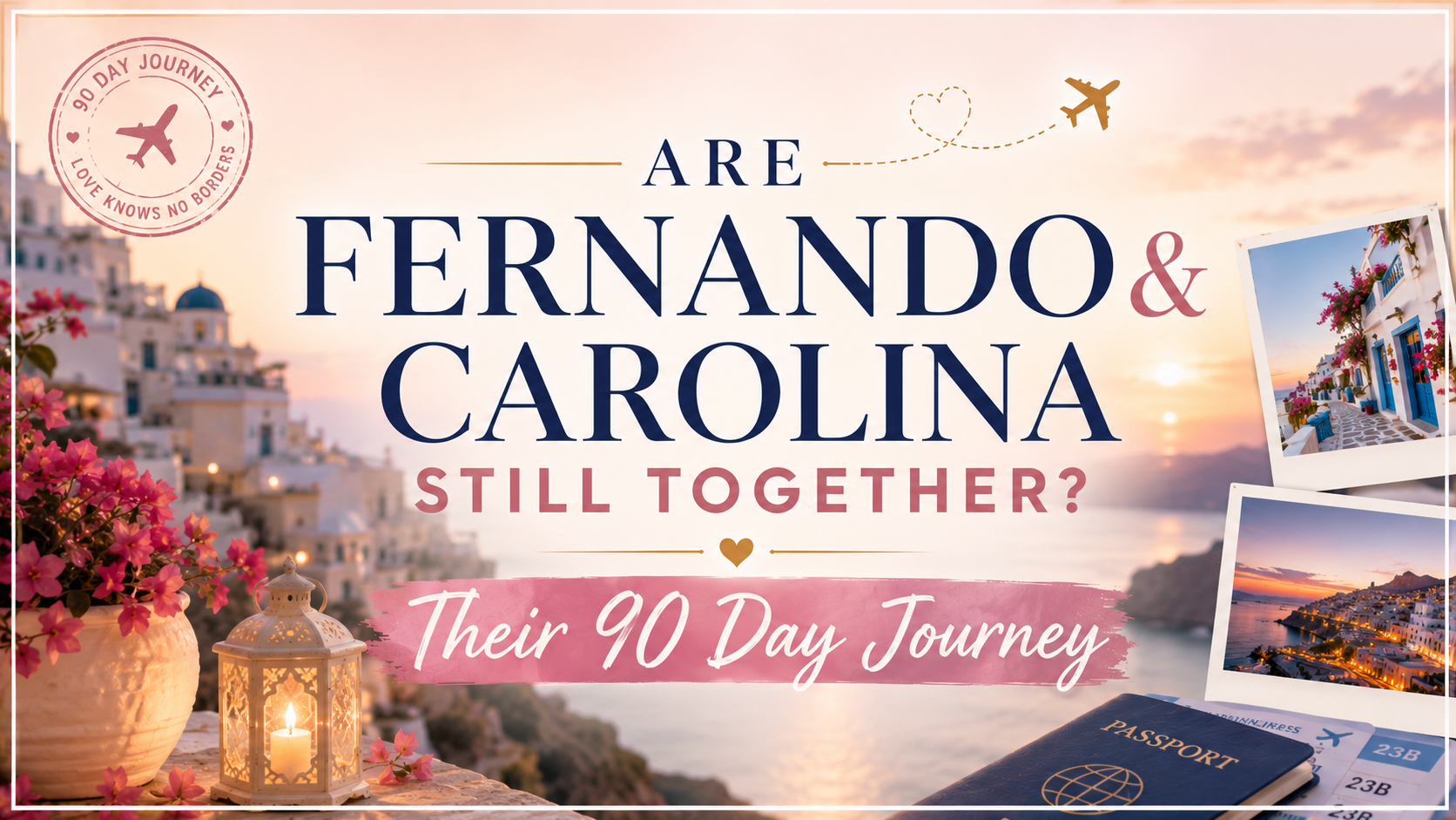 Fernando & Carolina Verdini From ’90 Day Fiancé’ Season 3: Their Journey & Where They Are Now