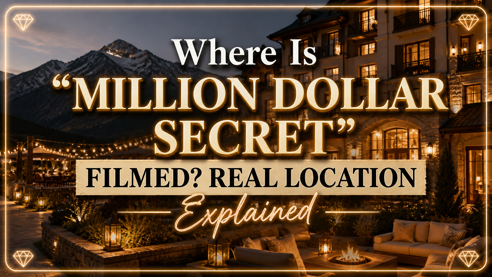 Where Is The Stag Hotel From “Million Dollar Secret” Filmed? Location Explained