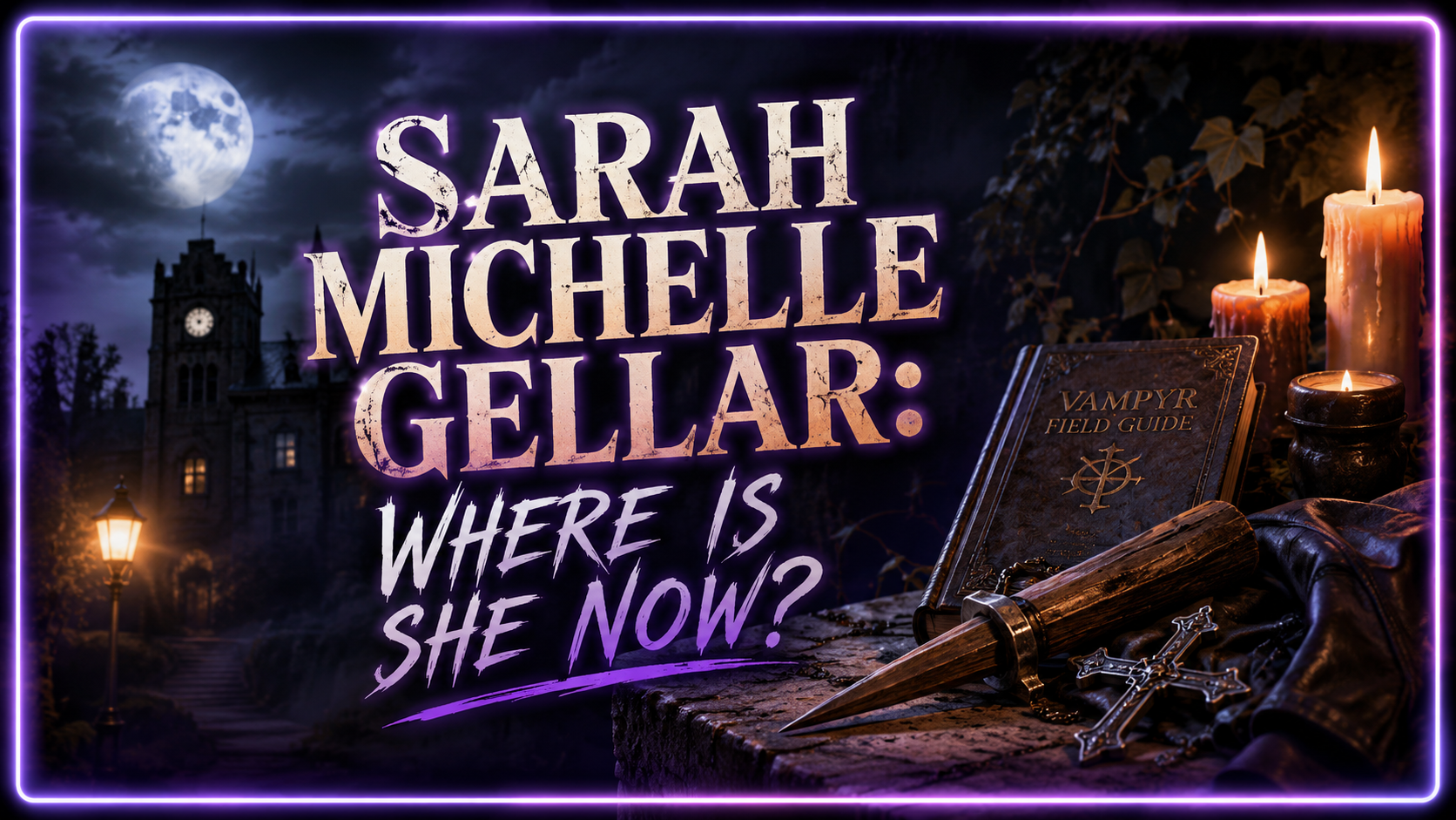 featured image for Sarah Michelle Gellar where is she now